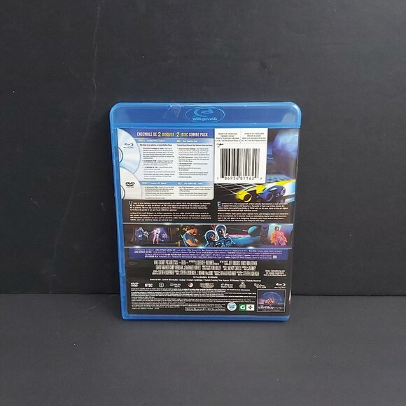 Disney's Tron The Original Classic 2 Disc Blu Ray DVD Case in Good Condition - Picture 2 of 3